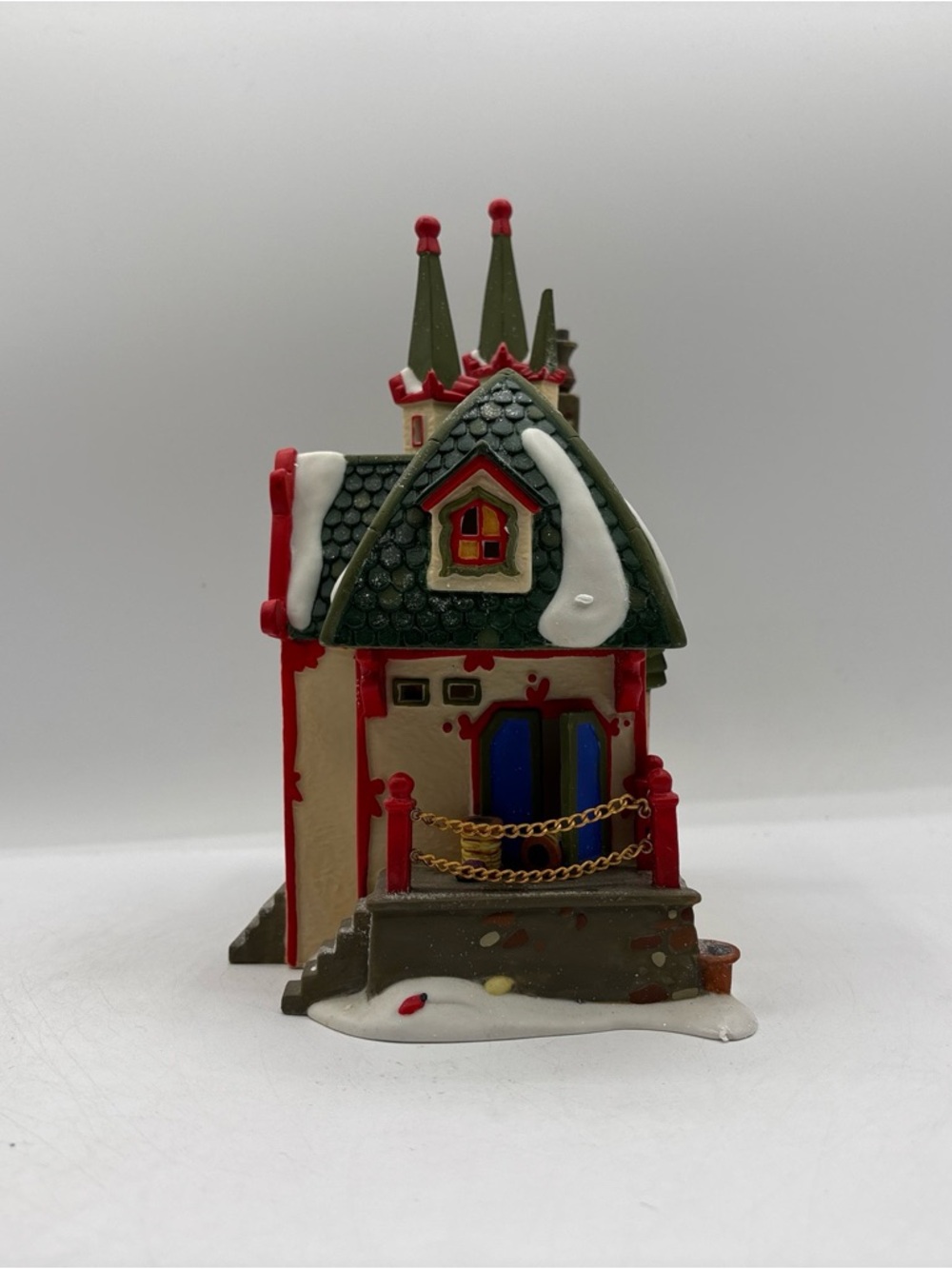 Department 56 1997 Vintage HVC North Pole Series Santa’s Light Shop 56397 EUC - Picture 3 of 12